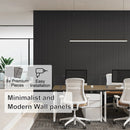 Hausvita 48 x 6 inch WPC Slat Wall Panel (16 Pack)