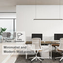 Hausvita 48 x 6 inch WPC Slat Wall Panel (16 Pack)