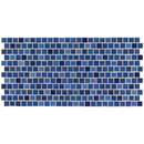 MSI Hawaiian Blue Glass Mosaic Tile 11.81"x11.81"