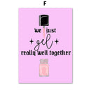 GobekUsa Beauty Salon Wall Art Set