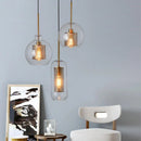 GobekUsa Gold Mesh Glass Ball Pendant Light Industrial Kitchen Fixture