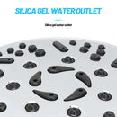 GobekUsa 9-Function Big Panel Handheld Shower Head - High Pressure Water Saving Massage