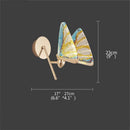 GobekUsa Butterfly Wall Lights: Nordic LED Sconces Modern Lamps Fixtures for Home Decor