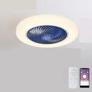 GobekUsa 52cm Smart Ceiling Fan with Lights Remote Control, Retractable Blades Silent Operation