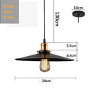 GobekUsa Black Industrial Pendant Light for Kitchen Island Bar Farmhouse Decor