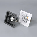 GobekUsa Double Ring LED Ceiling Downlights GU10 MR16 Base Spot Lamps Holder Bracket