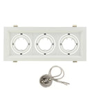 GobekUsa Double Ring LED Ceiling Downlights GU10 MR16 Base Spot Lamps Holder Bracket