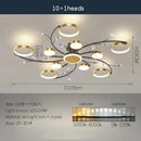 GobekUsa LED Chandelier: Modern Whole House Indoor Lighting for Bedroom, Living Hall, and Dining Room