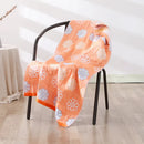 GobekUsa Bohemian Floral Cotton Gauze Bath Towel 70*140 - Soft & High Quality for Women, Children, and Adults