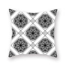 GobekUsa Geometric Star Stripe Print Pillowcase - Wholesale, 45x45cm