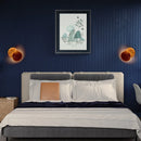 GobekUsa Eclipse Round Wall Lamp for Bedroom, Living Room Lighting and Decoration