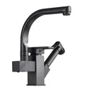 GobekUsa LED Kitchen Faucet Mixer with Swivel Spouts and Pull-Out Spray