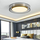 GobekUsa LED Ceiling Light: Minimalist Nordic Round Lighting Fixture for Living Room, Bedroom, Dining Room