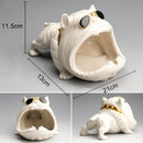 GobekUsa Cartoon Dog Ashtray | Creative Animal Resin Home Decor Gift