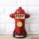 GobekUsa 24cm Fire Hydrant Piggy Bank & Fire Extinguisher Figurine Home Decor
