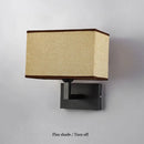 GobekUsa Hotel Fabric Wall Lamp: Nordic Modern Style, Chinese-Inspired. Bedroom, Staircase, and Bedside Lighting Solution.