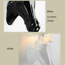 GobekUsa Horse Wall Lamp: Retro Resin Light for Living Room, Bedroom, or Hotel Corridors