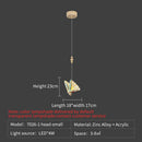 GobekUsa Butterfly Stairs Bar Hanging Wire Pendant Light
