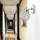 GobekUsa Crystal Wall Sconce: Modern Bedside Wall Lamp for Home Decor
