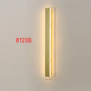 GobekUsa LED Wall Lamp: Waterproof, Dimmable, Aluminum, Outdoor Sconce Light - Gold