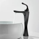 GobekUsa Black Bronze Bathroom Basin Faucet, Single Lever Lavatory Sink Mixer Tap