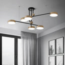 GobekUsa Geometric LED Chandelier for Contemporary Living & Dining Room Decor