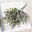 GobekUsa Green Eucalyptus Branch: Faux Leaves for Home & Wedding Decor