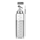 GobekUsa Glass Seasoning Dispenser Bottle for Oil and Vinegar Storage - Kitchen Accessories