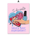 GobekUsa Beauty Salon Wall Art Set