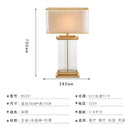 GobekUsa Crystal Table Lamp: Nordic Light Luxury Design for Bedroom Bedside