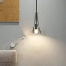 GobekUsa Crystal Copper Chandelier: Elegant American Design for Living Room, Bedroom, and Study