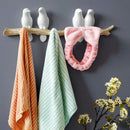 GobekUsa Bird Resin Hanger: Living Room Coat Towel Hat Holder and Kitchen Hook