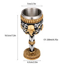 GobekUsa Gothic Skull Resin Wine Glass 200ml bar drinkware cocktail whiskey cup