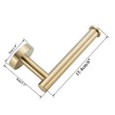 GobekUsa Bathroom Hardware Set: Towel Bar, Robe Hook, Rack, Shelf, Tissue Holder, Hook