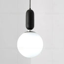 GobekUsa Glass Ball LED Bedside Pendant Lamp