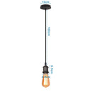 GobekUsa Iron Dome Industrial Pendant Light for Cafe Bar Home Decor