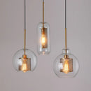 GobekUsa Gold Mesh Glass Ball Pendant Light Industrial Kitchen Fixture