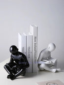GobekUsa Creative Ceramics Sculpture for Modern Desktop Bookcase Decor and Home Craft Decoration