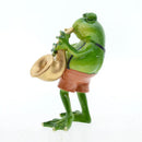 GobekUsa Frog Band Figurine: Modern Nordic Home Decor for Music Lovers
