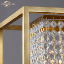 GobekUsa Crystal Rectangle Luxury Chandelier for Elegant Home Décor