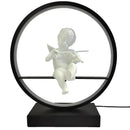 GobekUsa Dimmable Angel Table Lamp for Dream Bedroom Decor & Warm LED Lighting