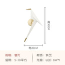 GobekUsa Gold Cage Origami Bird Chandelier - Modern Light Fixture for Home Decor