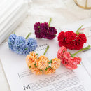 GobekUsa Carnation Stamen Silk Flowers for Home Decor, Wedding, DIY, Gifts