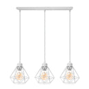 GobekUsa Iron Frame Pendant Chandelier for Restaurant Teahouse Lighting