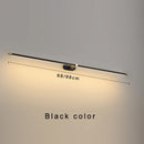 GobekUsa Black/Gold/White LED Mirror Light for Modern Bathroom Wall Fixtures