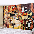 GobekUsa Bohemian Mosaic Murals Tapestry Wall Hanging Beach Mat Yoga Mat Home Decor