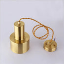 GobekUsa Brass Trumpet Pendant Light - Stylish Nordic Design for Bedroom, Hallway, Bar