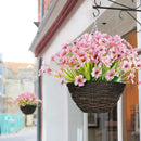 GobekUsa Artificial Cherry Blossom Wall Flowers - Home Garden Wedding Decor
