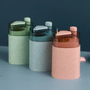 GobekUsa Automatic Toothpick Dispenser Holder | Wheat Straw Container Push Pop-up