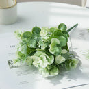 GobekUsa Eucalyptus Leaves Vase: Artificial Plants for Home, Christmas, Wedding, Garden, Floristics